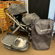 Load image into Gallery viewer, VISTA V2 Double Stroller and MESA V2 Travel System w/ Bassinet Attachment (Uppababy)

