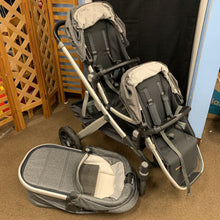 Load image into Gallery viewer, VISTA V2 Double Stroller and MESA V2 Travel System w/ Bassinet Attachment (Uppababy)
