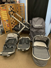 Load image into Gallery viewer, VISTA V2 Double Stroller and MESA V2 Travel System w/ Bassinet Attachment (Uppababy)
