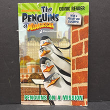 Load image into Gallery viewer, Penguins on a Mission (The Penguins of Madagascar) -character reader
