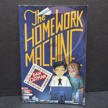 Load image into Gallery viewer, The Homework Machine (Dan Gutman) -paperback chapter
