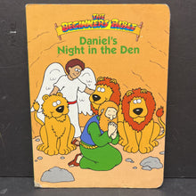 Load image into Gallery viewer, Daniel&#39;s Night in the Den (The Beginner&#39;s Bible) -religion board
