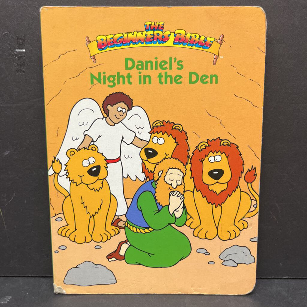Daniel's Night in the Den (The Beginner's Bible) -religion board
