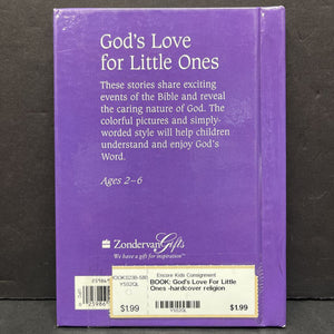 God's Love For Little Ones -religion hardcover