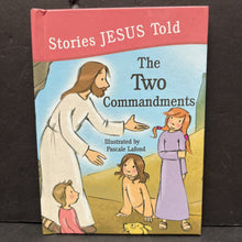 Load image into Gallery viewer, The Two Commandments (Stories Jesus Told) (Flowerpot Press) -religion board
