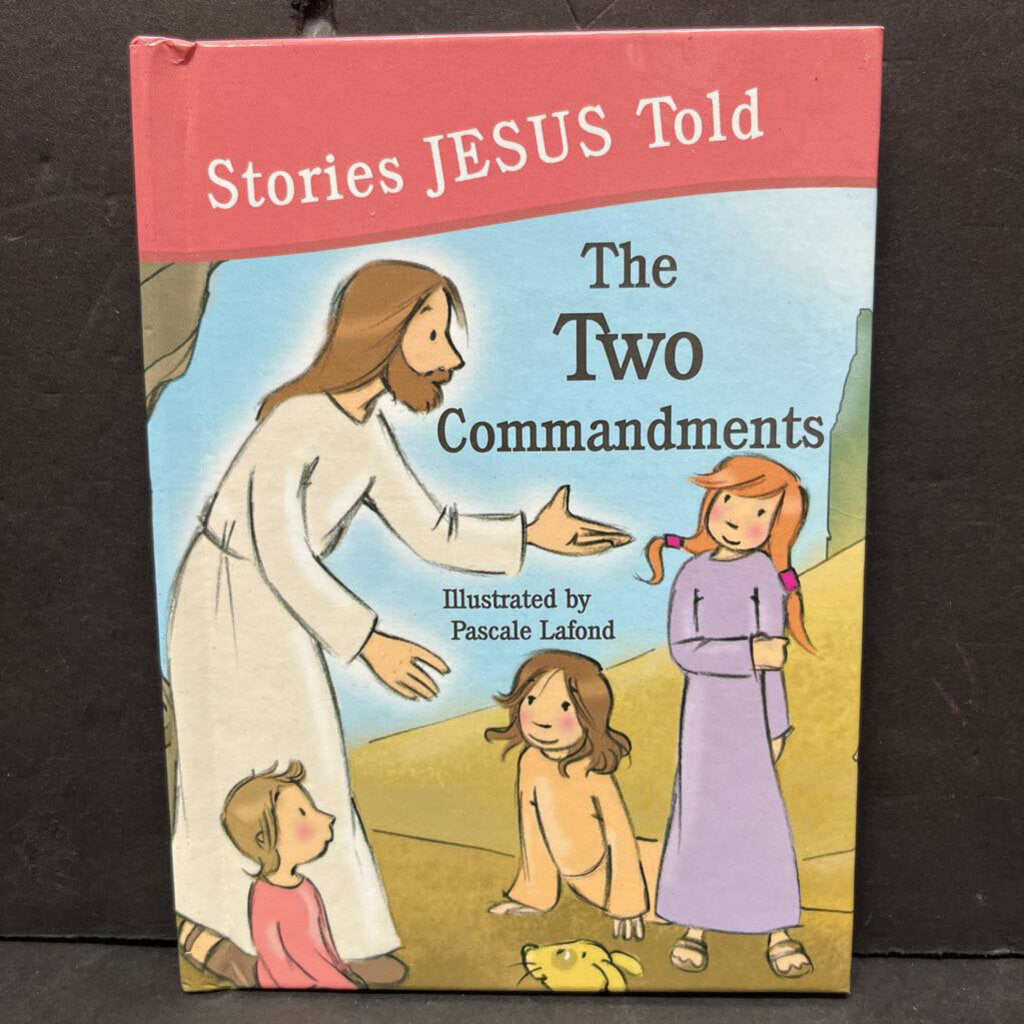 The Two Commandments (Stories Jesus Told) (Flowerpot Press) -religion board