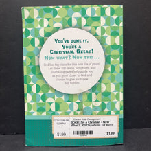 Load image into Gallery viewer, I&#39;m a Christian - Now What?: 100 Devotions for Boys -religion paperback
