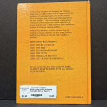 Load image into Gallery viewer, Little Critter's Staying Overnight (Mercer Mayer) (Golden Easy Reader) -character hardcover
