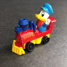 Load image into Gallery viewer, TOMY Donald Duck Diecast Train Engine 1983 Vintage Collectible
