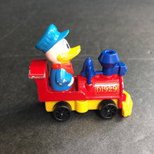 Load image into Gallery viewer, TOMY Donald Duck Diecast Train Engine 1983 Vintage Collectible

