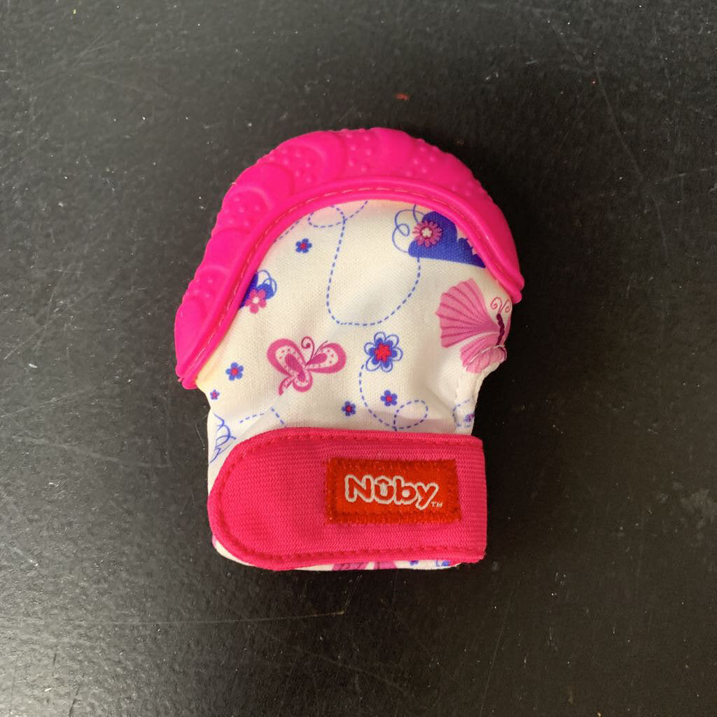 Butterfly Sensory Teething Mitt