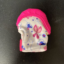 Load image into Gallery viewer, Butterfly Sensory Teething Mitt

