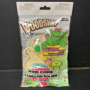Cactus Wooden Windchime Kit (NEW) (Woodshop)
