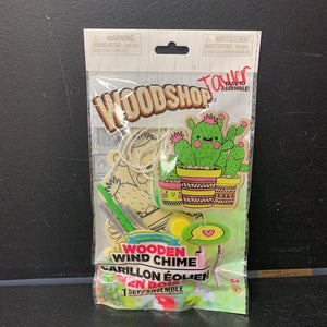 Cactus Wooden Windchime Kit (NEW) (Woodshop)