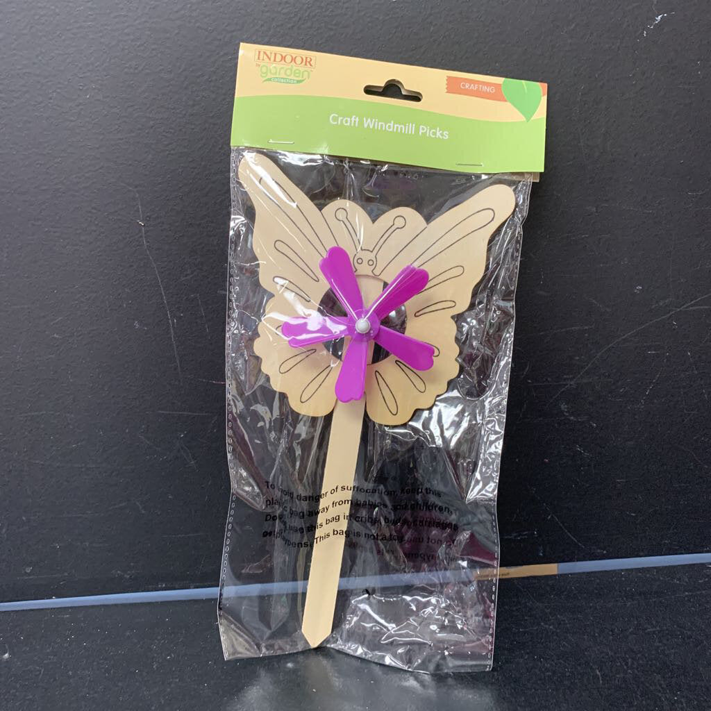 Garden Collection Butterfly Windmill Pick Kit (NEW)