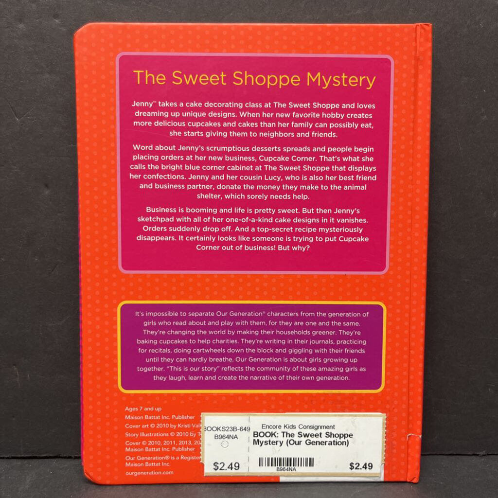 The Sweet Shoppe Mystery: Featuring Jenna (Our Generation) (Susan Capp ...