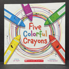 Load image into Gallery viewer, Five Colorful Crayons (Lee Taylor) -paperback
