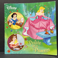 Load image into Gallery viewer, Polite as a Princess (Disney Princess) -paperback character
