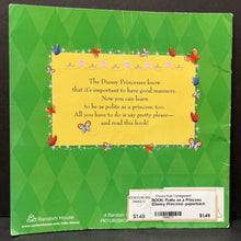 Load image into Gallery viewer, Polite as a Princess (Disney Princess) -paperback character
