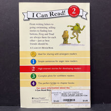 Load image into Gallery viewer, Frog and Toad are Friends (Arnold Lobel) (An I Can Read Level 2) -character reader paperback

