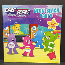 Load image into Gallery viewer, Neon Beach Party (Care Bears Unlock the Magic) -paperback character
