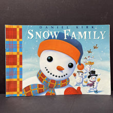 Load image into Gallery viewer, Snow Family (Daniel Kirk) -paperback
