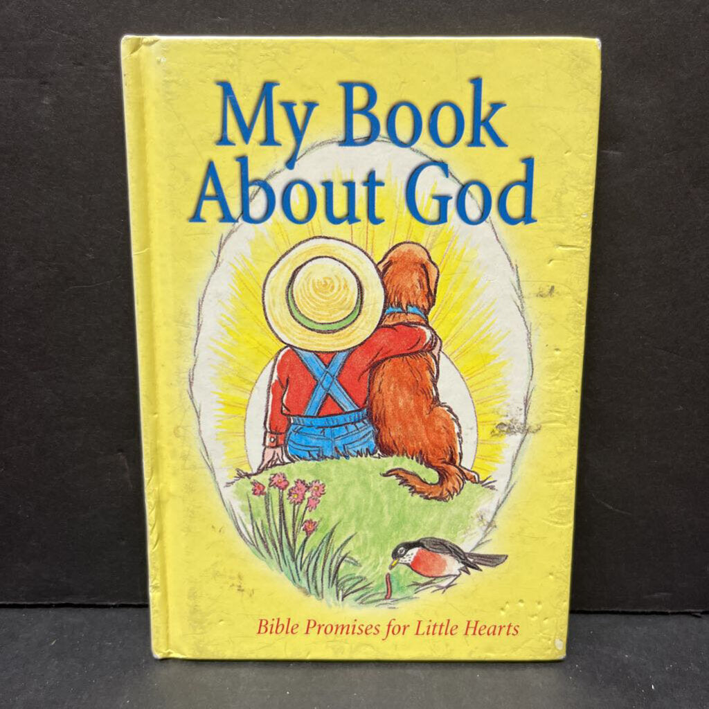 My Book About God: Bible Promises for Little Hearts (Kathy Arbuckle) -religion hardcover