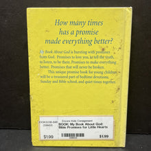 Load image into Gallery viewer, My Book About God: Bible Promises for Little Hearts (Kathy Arbuckle) -religion hardcover
