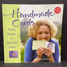 Load image into Gallery viewer, Handmade Cards (Anne Akers Johnson) -paperback activity
