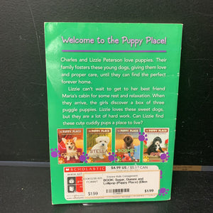 Sugar, Gummi and Lollipop (The Puppy Place) (Ellen Miles) -series paperback
