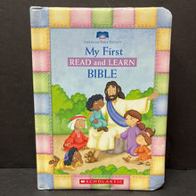 Load image into Gallery viewer, My First Read and Learn Bible -religion board
