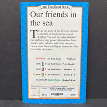 Load image into Gallery viewer, Dolphin (An I Can Read Level 3) (Robert A. Morris) (Sea Animals) -educational reader paperback
