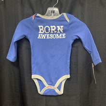 Load image into Gallery viewer, &quot;Born Awesome&quot; Onesie
