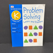 Load image into Gallery viewer, Problem Solving Kindergarten (DK) -workbook
