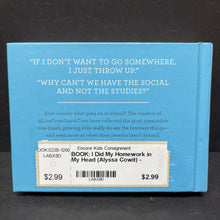 Load image into Gallery viewer, I Did My Homework in My Head (Alyssa Cowit) -humor hardcover
