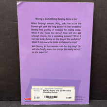 Load image into Gallery viewer, Beany and the Dreaded Wedding (Susan Wojciechowski) -paperback chapter
