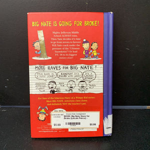 Big Nate Goes for Broke (Lincoln Peirce) -hardcover series