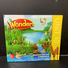 Load image into Gallery viewer, Wonders Reading/Writing Companion Unit 10 (McGraw Hill) -workbook
