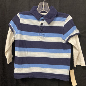 Striped Polo Shirt