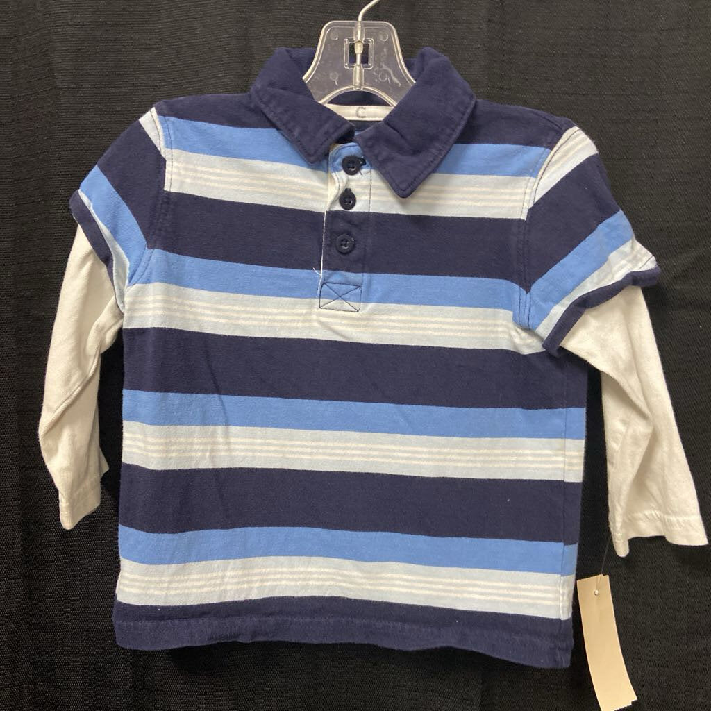 Striped Polo Shirt