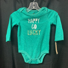 Load image into Gallery viewer, &quot;Happy Go Lucky&quot; Onesie
