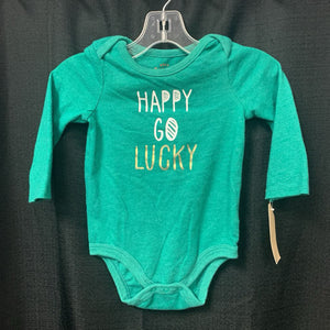 "Happy Go Lucky" Onesie