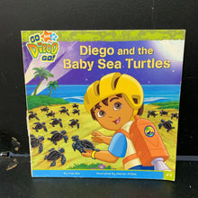 Load image into Gallery viewer, Diego and the Baby Sea Turtles (Go Diego Go!) -paperback character
