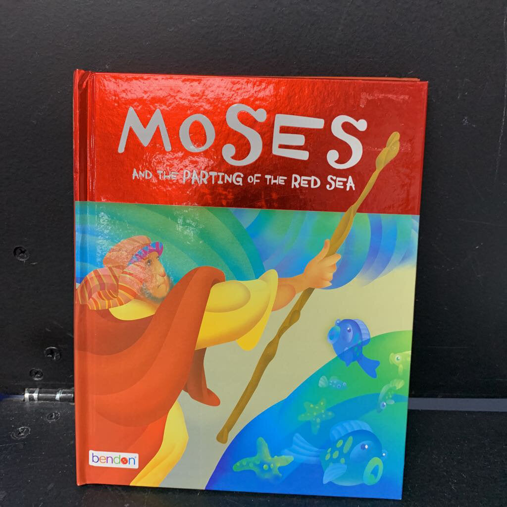 Moses and the Parting of the Red Sea (Bendon) -reader religion hardcover