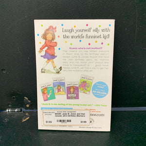 Junie B. Jones and that Meanie Jim's Birthday (Barbara Park) (New Cover) -series paperback
