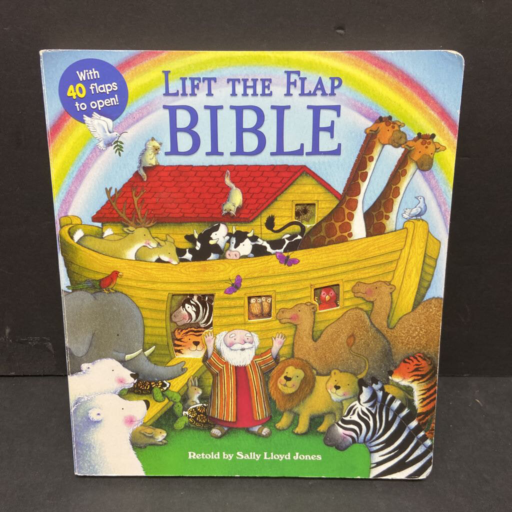 Lift-the-Flap Bible (Sally Lloyd-Jones) (Studio Fun Cover) -religion board