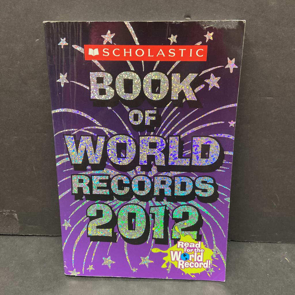 Book of World Records 2012 (Scholastic Facts) -educational paperback