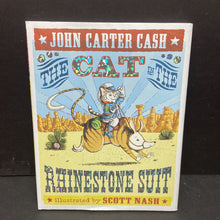 Load image into Gallery viewer, The Cat in the Rhinestone Suit (John Carter Cash) -hardcover
