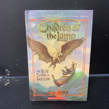 Load image into Gallery viewer, The Blue Djinn of Babylon (Children of the Lamp) (Philip Kerr) -hardcover series
