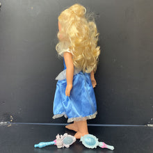 Load image into Gallery viewer, My 1st Princess Talking Cinderella Doll w/Accessories Battery Operated
